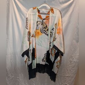 Butterfly Fringe Shawl